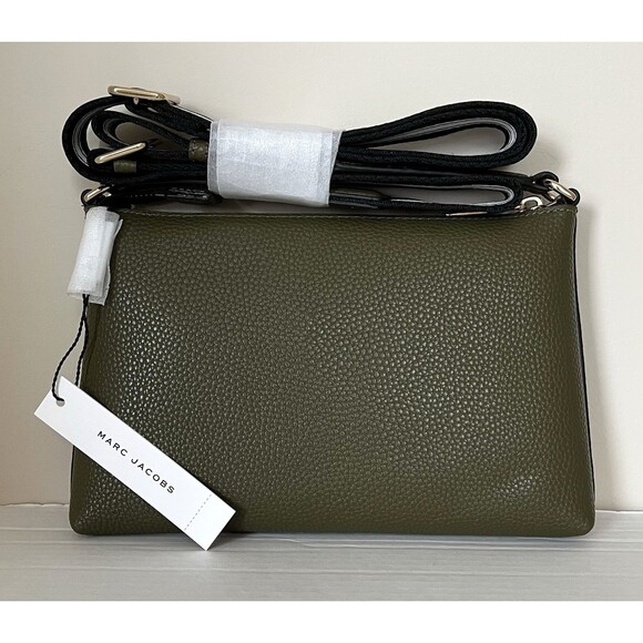 New Marc Jacobs Cosmo Crossbody Pebble Leather Beech - Picture 3 of 8